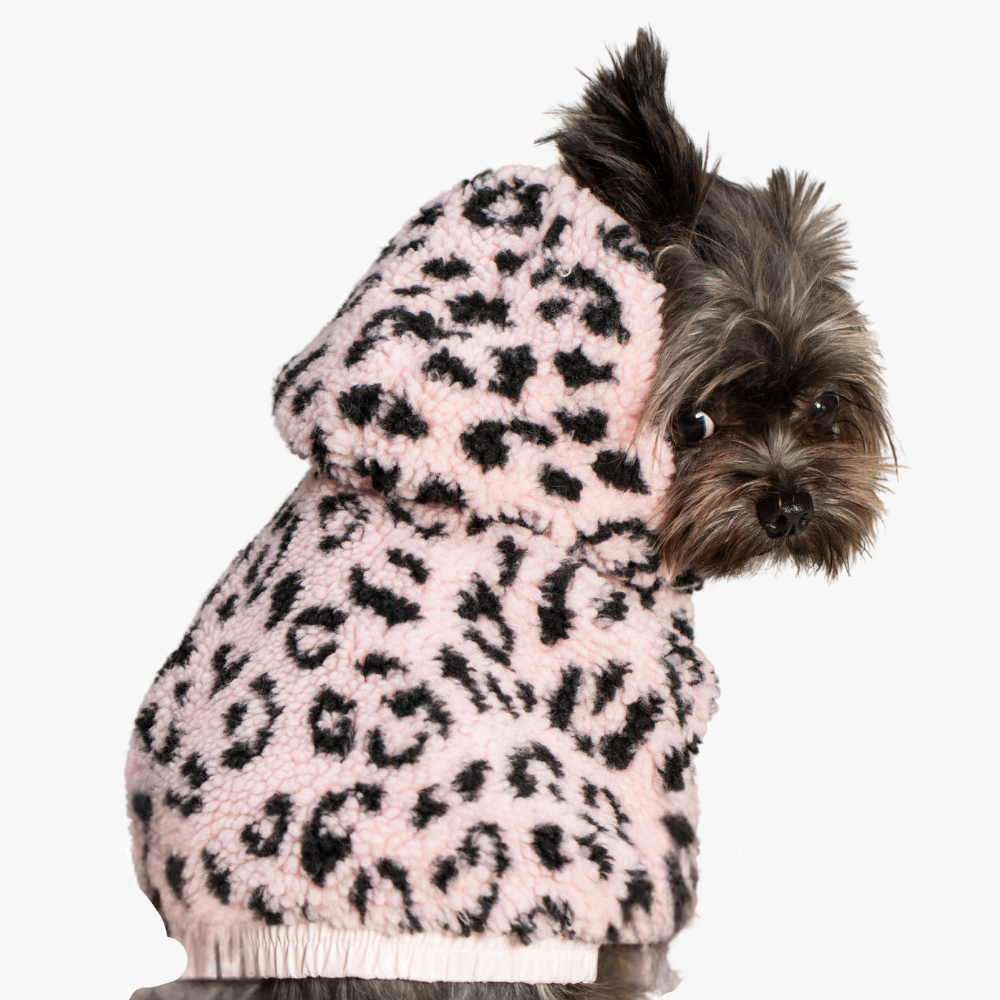 Poppy Reversible Vest - Pink Cheetah