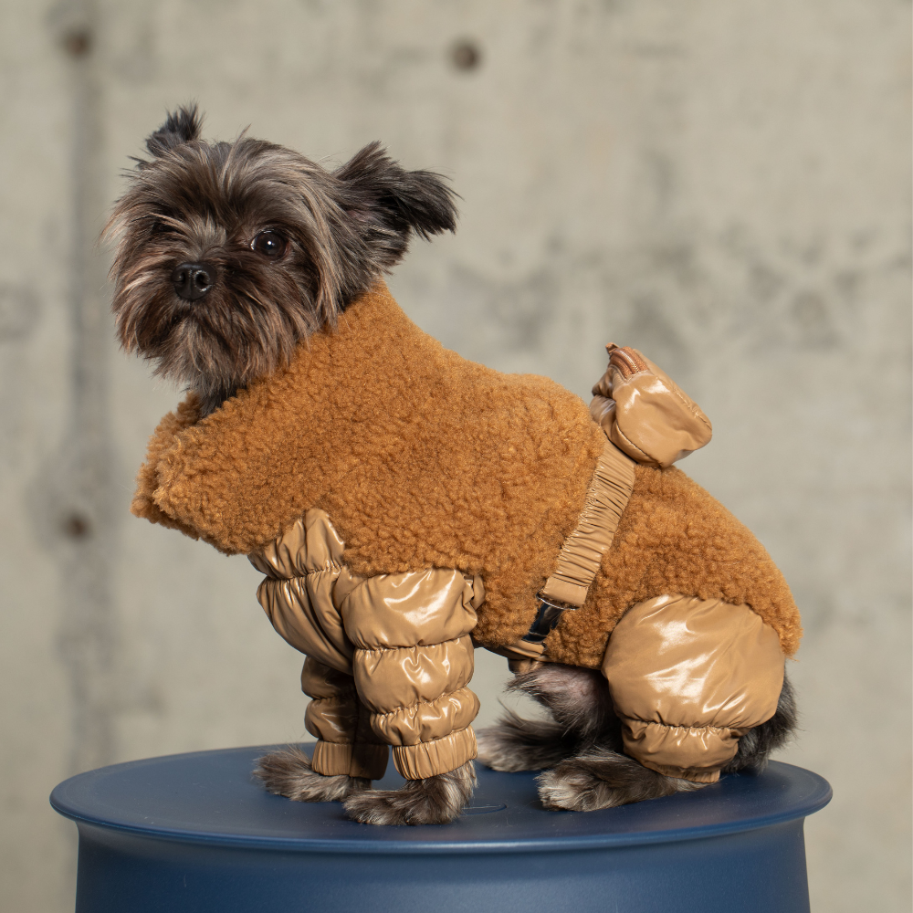 Sugarloaf Sherpa Onesie - Brown