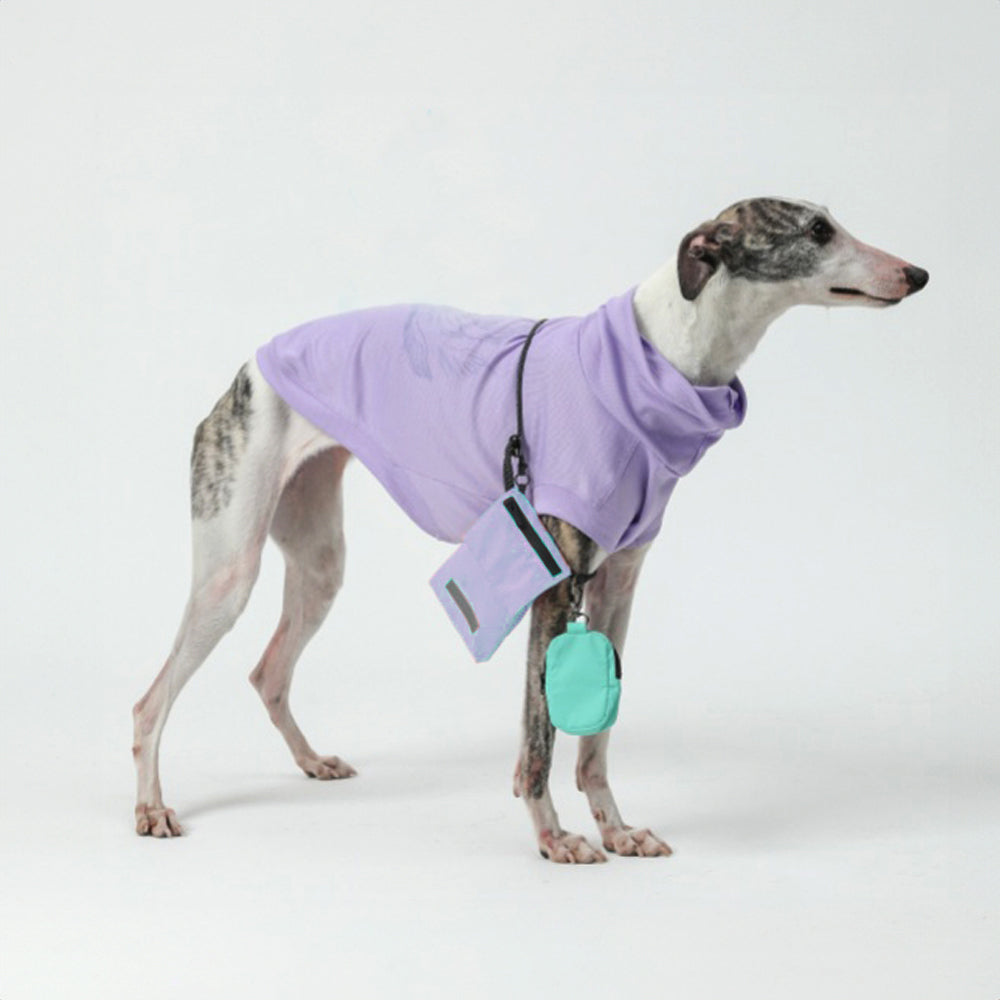 Pebot Waterproof Dog & Cat Crossbody Walking Poop / Treat / Phone Zip Bag - Lavender