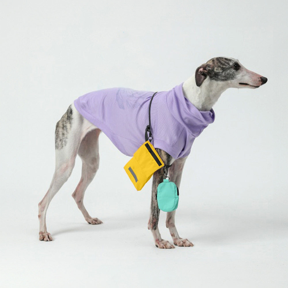 Pebot Waterproof Dog & Cat Crossbody Walking Poop / Treat / Phone Zip Bag - Yellow