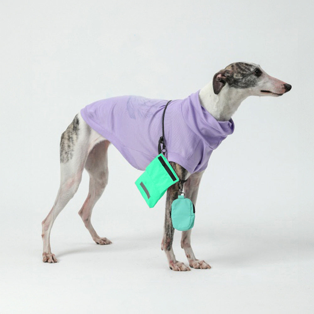 Pebot Waterproof Dog & Cat Crossbody Walking Poop / Treat / Phone Zip Bag - Teal