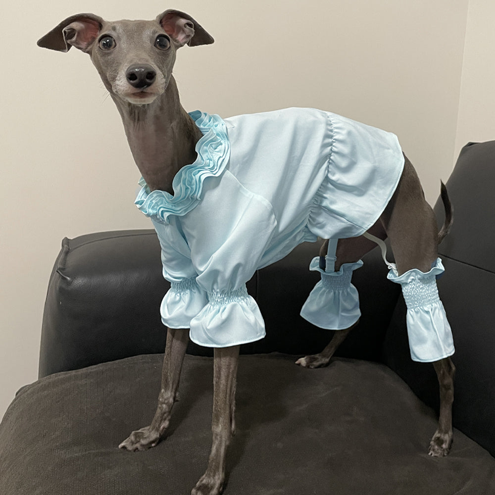 Queen Blouse - Lt. Blue