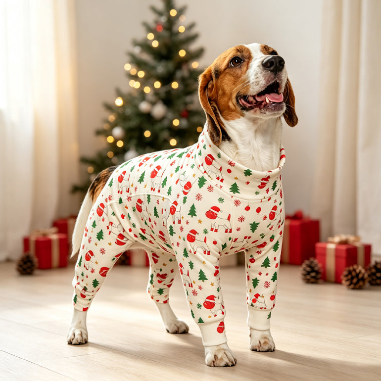 Gumdrop Onesie - Chrismas Spacedog