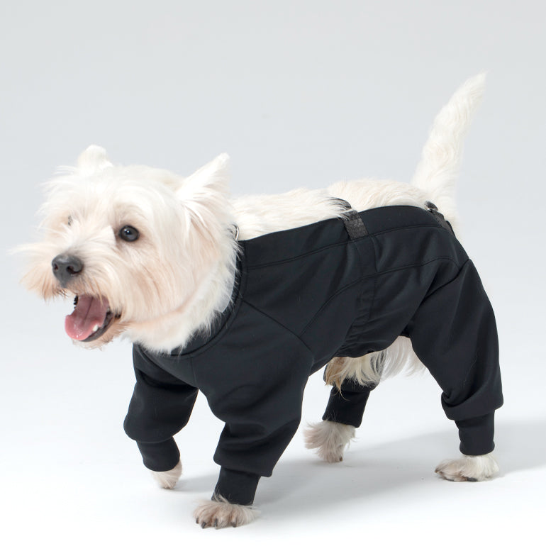 Bibi Belly Protecting Breathable Onesie - Black